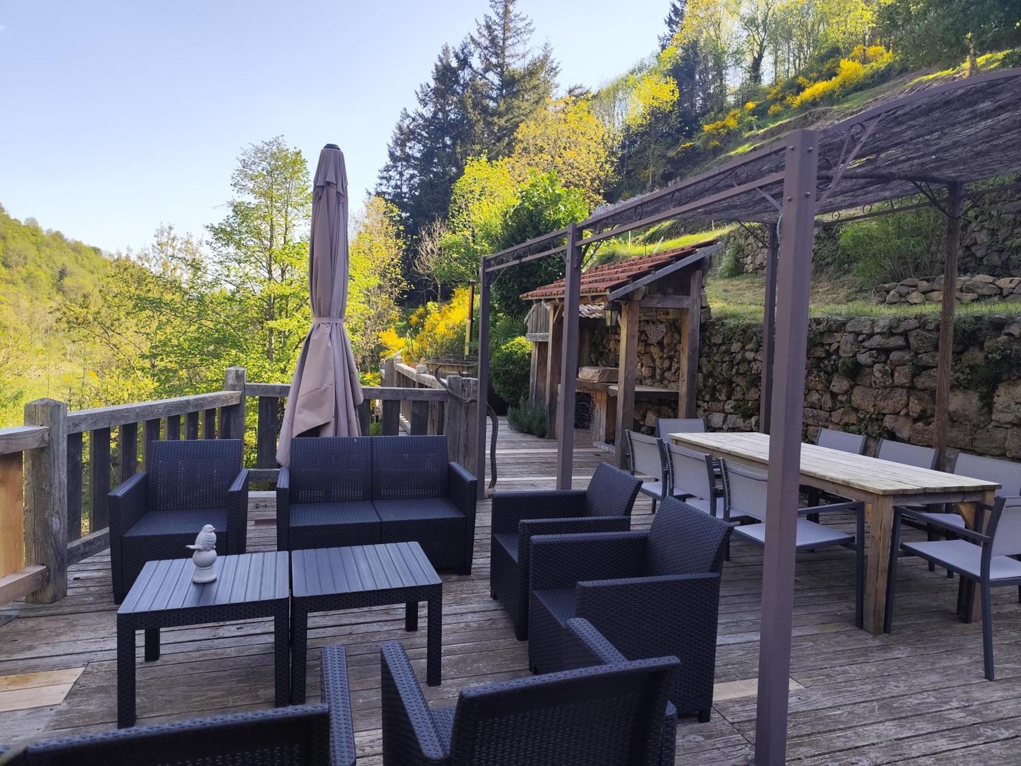 Maison Pres De La Dolce Via Avec Bain Norvegien Saint-Cierge-sous-le-Cheylard Екстер'єр фото